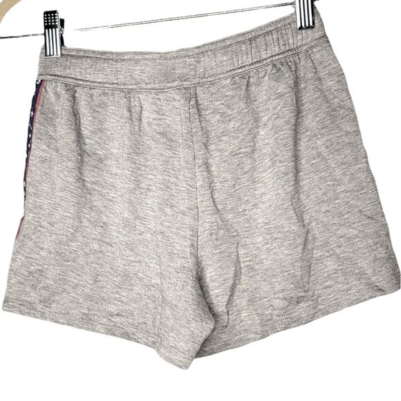 Vineyard Vines Fleece Gray Dreamcloth Stars Stripe 3" Shorts Girls Sz M (10-12) - Picture 5 of 5